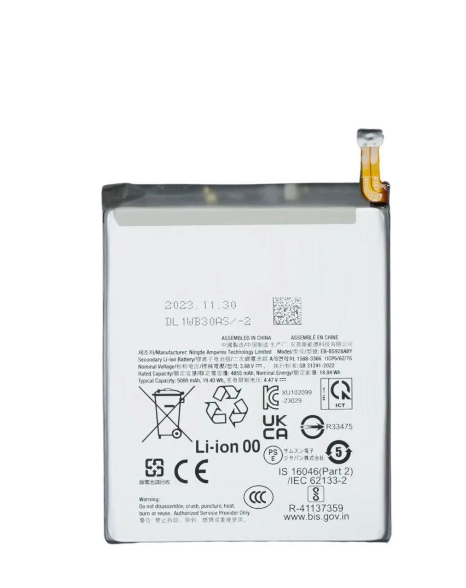 For Samsung Galaxy S24 Ultra 5G Battery Replacement (EB-BS928ABY)