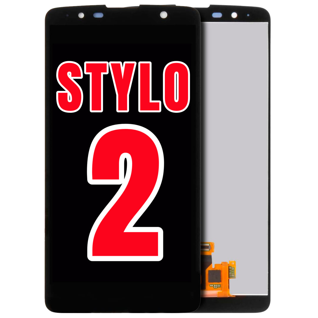 For LG Stylo 2 LCD Screen Replacement Without Frame (Black)