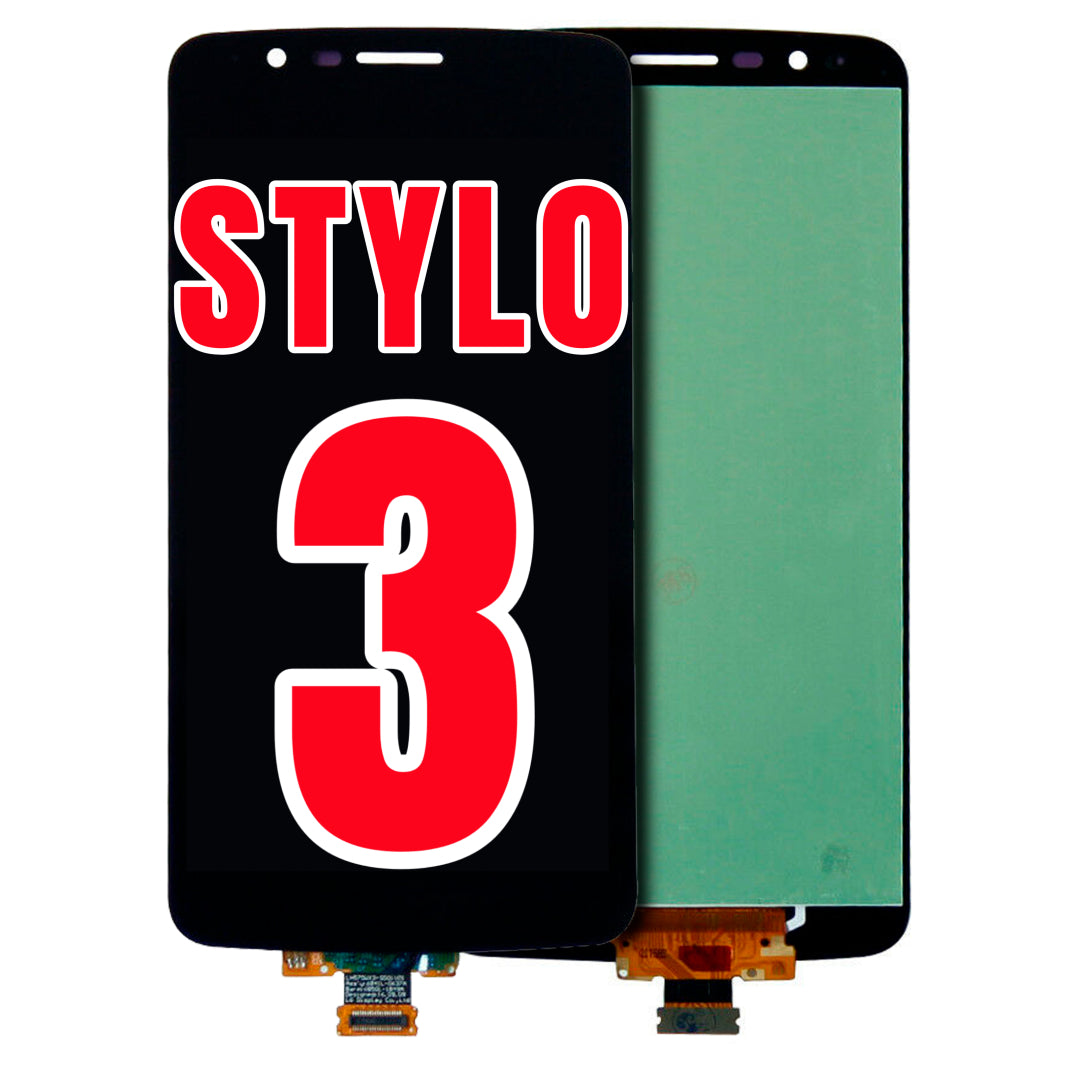 For LG Stylo 3 (LS777) LCD Screen Replacement Without Frame (Black)