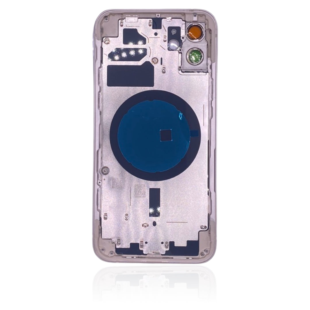 For iPhone 12 Back Housing Replacement (No Small Parts) (All Color)