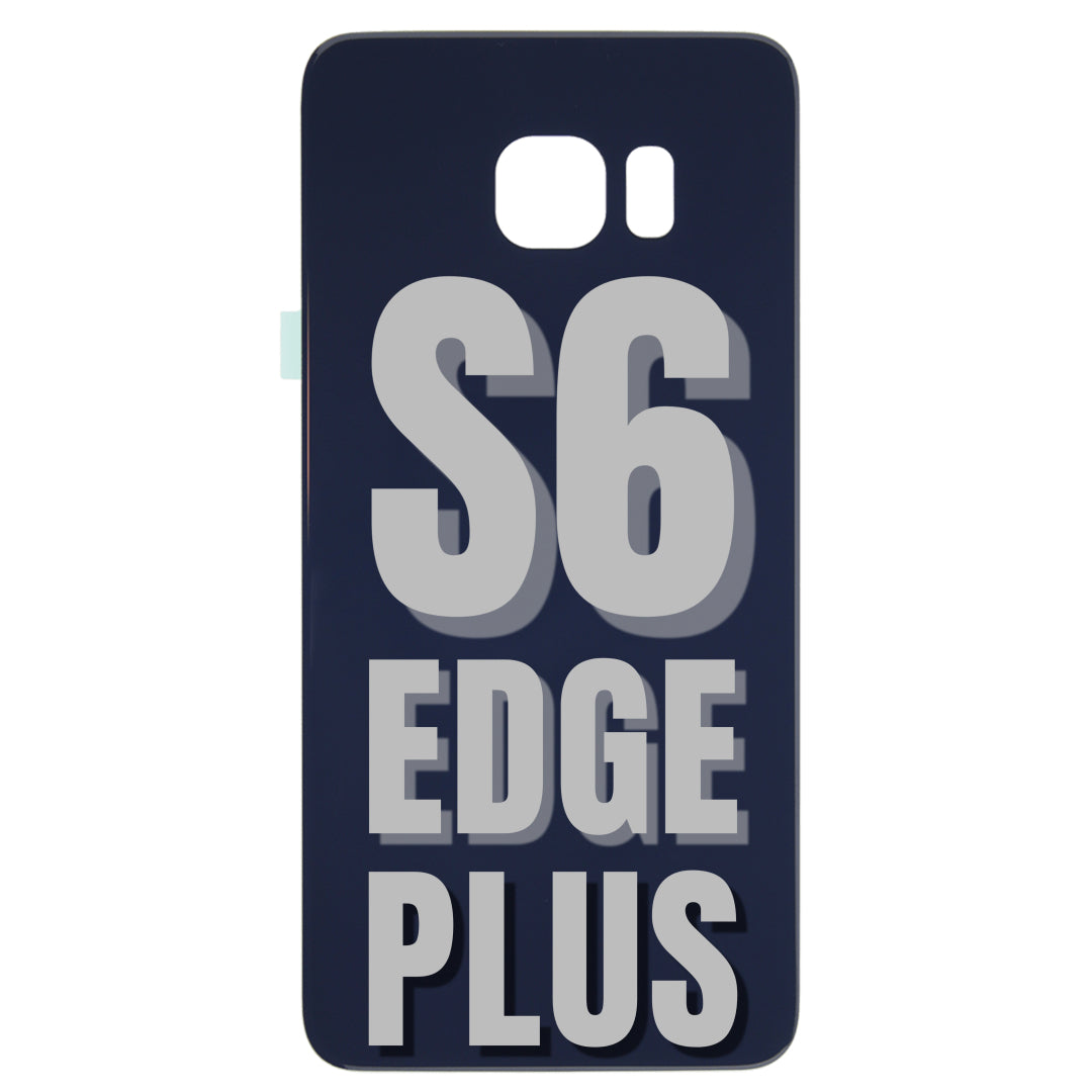 For Samsung Galaxy S6 Edge Plus Back Glass Cover Replacement Without Camera Lens (All Colors)