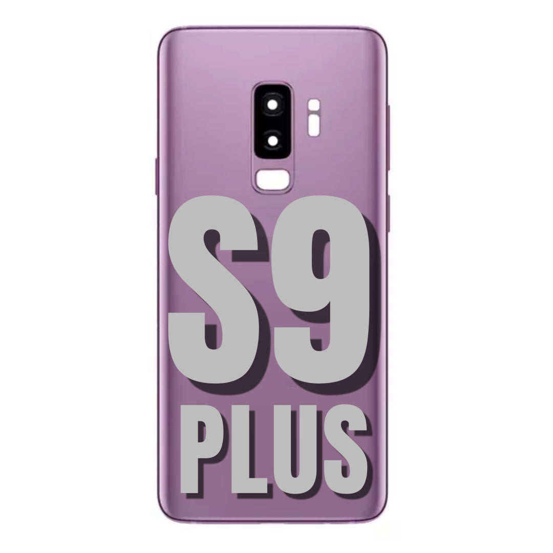 For Samsung Galaxy S9 Plus Back Glass Cover Replacement With Camera Lens (All Colors)