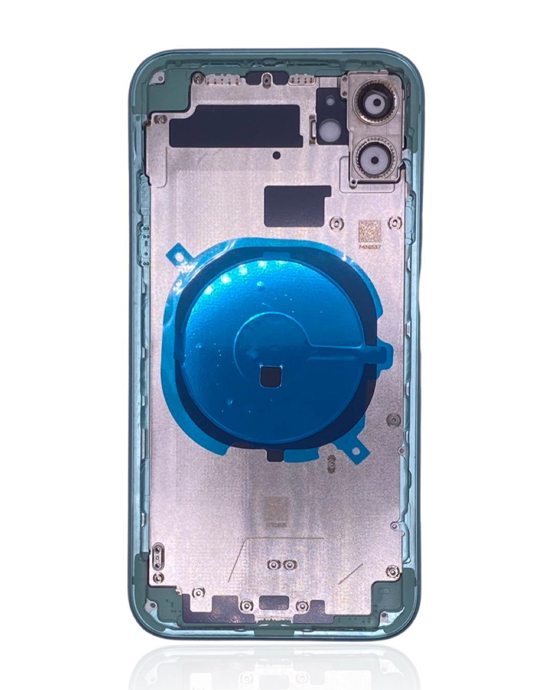 For iPhone 11 Back Housing Replacement (No Small Parts) (All Color)