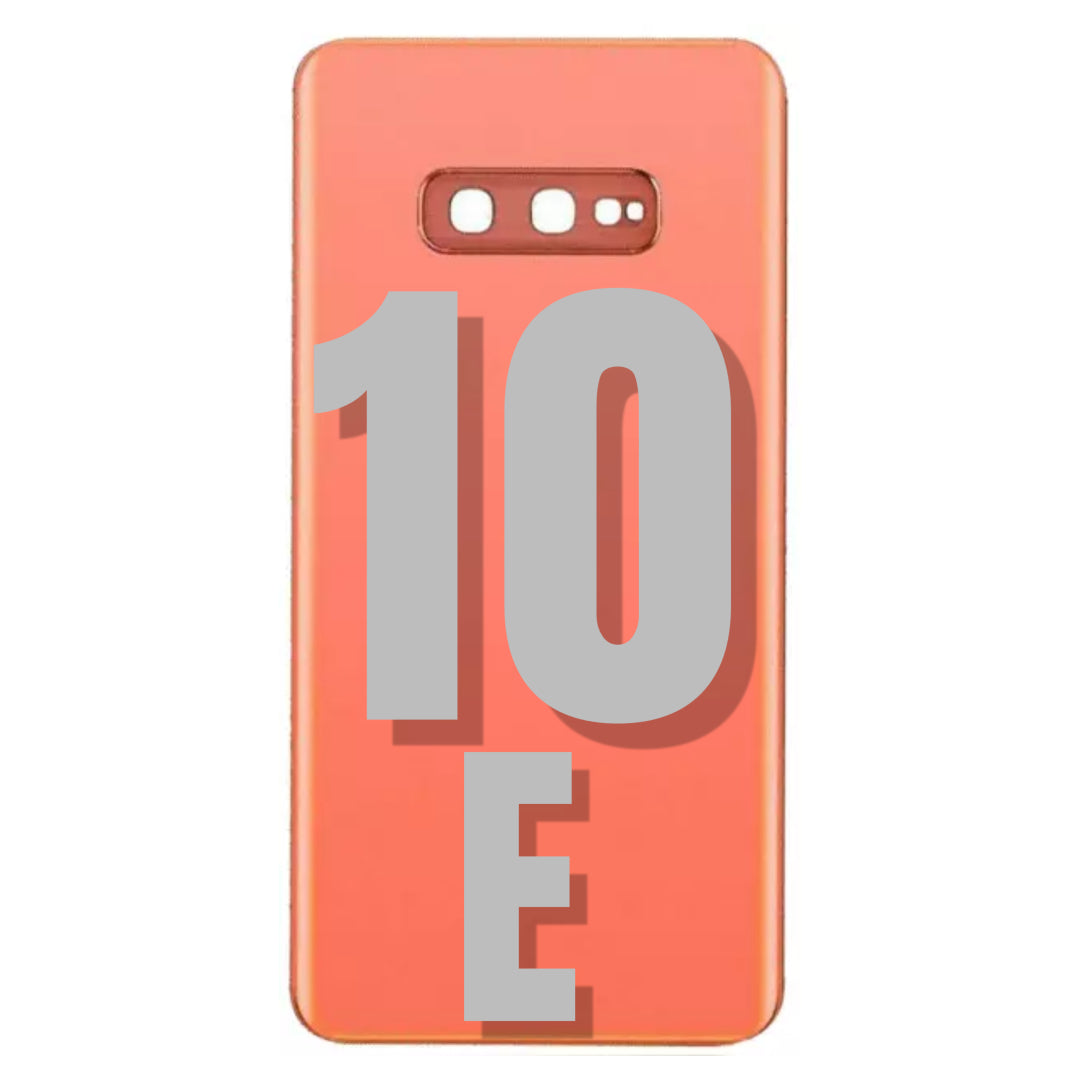 For Samsung Galaxy S10E Back Glass Cover Replacement With Camera Lens (All Colors)