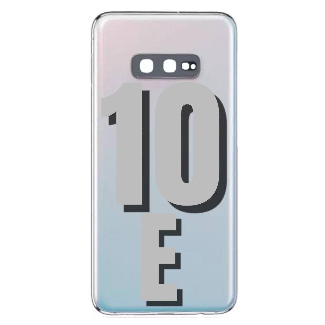 For Samsung Galaxy S10E Back Glass Cover Replacement With Camera Lens (All Colors)